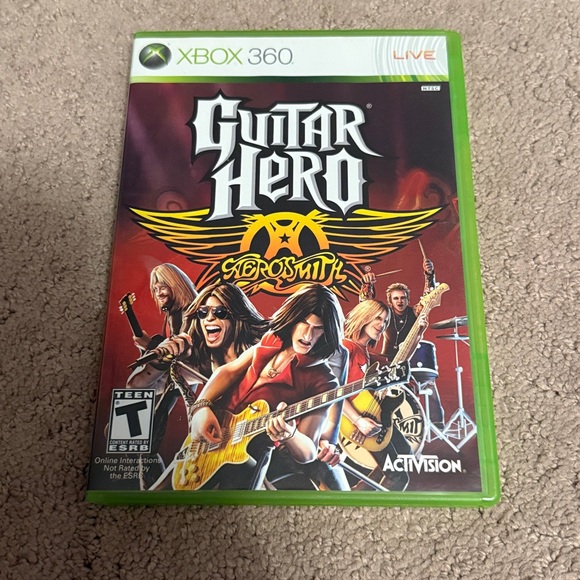 Other - Guitar Hero Aerosmith | XBOX 360 | Vintage Video Game